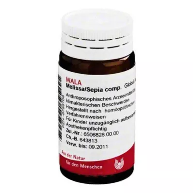 Melisa / Sepia komp.Rutuliukai, 20 g