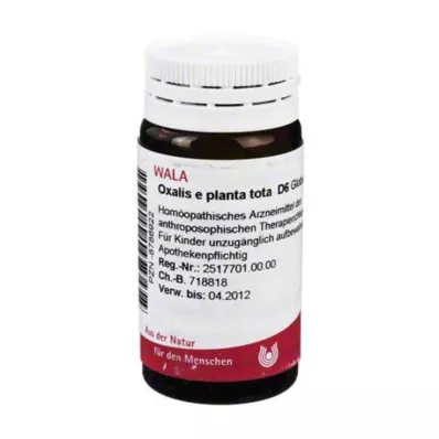 Oxalis E Planta Tota D 6 rutuliukai, 20 g