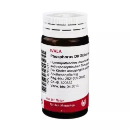 PHOSPHORUS D 8 rutuliukai, 20 g