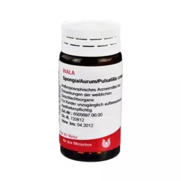SPONGIA/AURUM/Pulsatilla comp. globules, 20 g