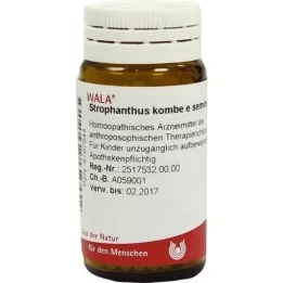 STROPHANTHUS KOMBE e sperma D 3 rutuliukai, 20 g