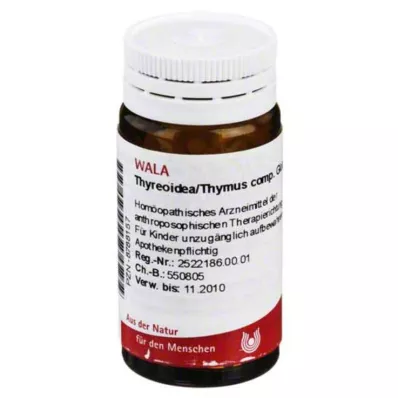 Thyroidea / Thymus comp.Rutuliukai, 20 g