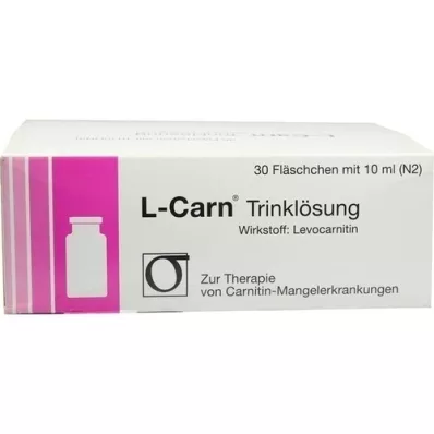 L-CARN Geriamasis tirpalas, 30X10 ml