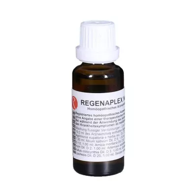 REGENAPLEX Nr. 62 a lašai, 30 ml