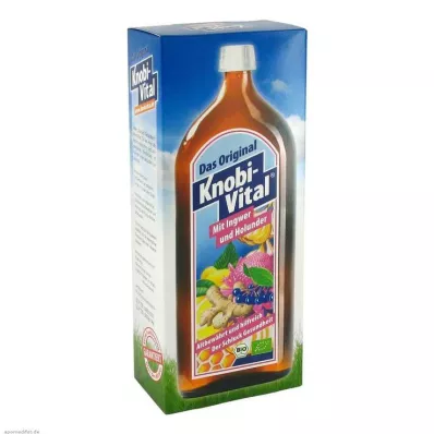 KNOBIVITAL su imbieru ir šeivamedžio uogomis, 960 ml