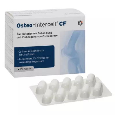 Osteo Intercell CF Citrate Formula kapsulės, 120 vnt Osteo Intercell CF Citrate Formula kapsulės, 120 vnt