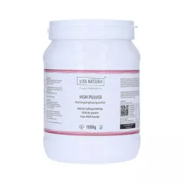 MSM PULVER Metilsulfonilmetano milteliai, 1000 g