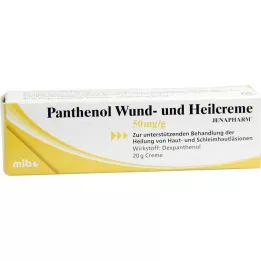 PANTHENOL Žaizdų ir gijimo kremas Jenapharm, 20 g