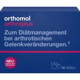 ORTHOMOL arthroplus granulių/kapsulių kombinuotoji pakuotė, 30 vnt