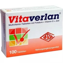 VITAVERLAN Tabletės, 100 vnt