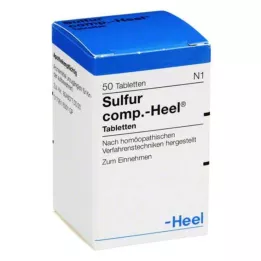 SULFUR COMP.Kulno tabletės, 50 vnt
