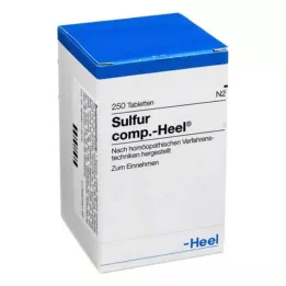 SULFUR COMP.Kulno tabletės, 250 kapsulių