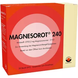 MAGNESOROT 240 paketėlių, 20 vnt