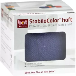 BORT StabiloColor lipnus tvarstis 8 cm mėlynos spalvos, 1 vnt