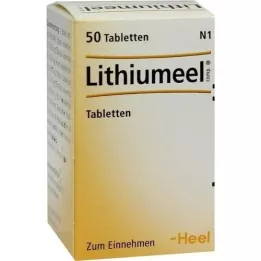 LITHIUMEEL Kompaktinės tabletės, 50 vnt
