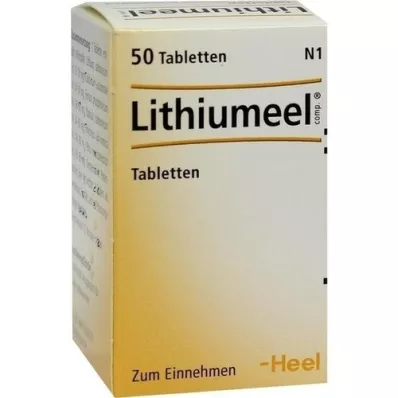 LITHIUMEEL Kompaktinės tabletės, 50 vnt