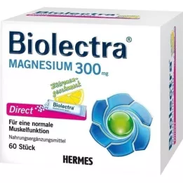 BIOLECTRA Magnis 300 mg Direct Lemon Sticks, 60 vnt