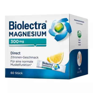 Biolectra Magnesium Direct Granulės, 60 vnt Biolectra Magnesium Direct Granulės, 60 vnt