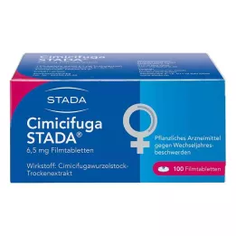 CIMICIFUGA STADA Plėvele dengtos tabletės, 100 vnt