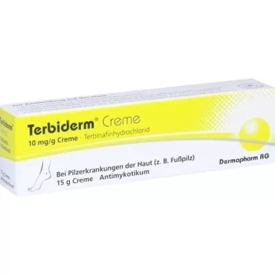 TERBIDERM 10 mg/g grietinėlės, 15 g