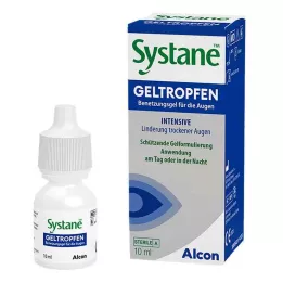 SYSTANE GELTROPFEN Drėkinamasis gelis akims, 10 ml
