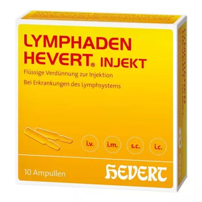 LYMPHADEN HEVERT injekcinės ampulės, 10 vnt