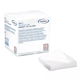 VLIESKOMPRESSEN 10x10 cm nesterilūs, 100 vnt