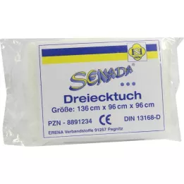 SENADA Trikampio formos audinys DIN 13168D, 1 vnt