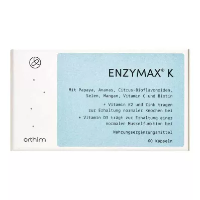 ENZYMAX K kapsulės, 60 kapsulių