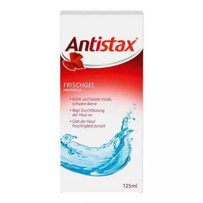 Antistax® šviežia gelinė kosmetika pavargusioms & sunkioms kojoms, 125 ml Antistax® šviežia gelinė kosmetika pavargusioms & sunkioms kojoms, 125 ml