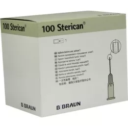 STERICAN Adatos 27 G 0,4x25 mm, 100 vnt