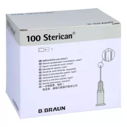 Sterican kaniulės 27 G 0,4x25 mm bukos (100 vnt.)