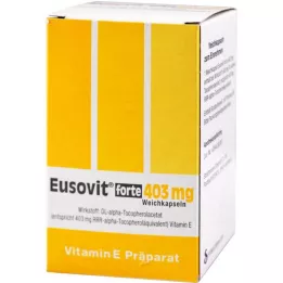 Eusovit forte 403 mg minkštos kapsulės, 50 vnt