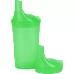 EINNEHMEBECHER be rankenos su 2 dangteliais 4+12 mm žalios spalvos, 1 vnt