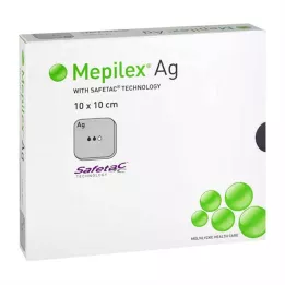 MEPILEX Ag putų tvarstis 10x10 cm sterilus, 10 vnt