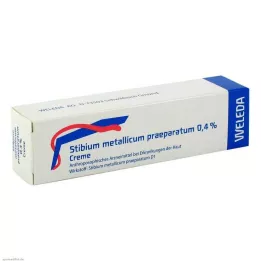 STIBIUM METALLICUM PRAEPARATUM 0,4 % kremas, 25 g