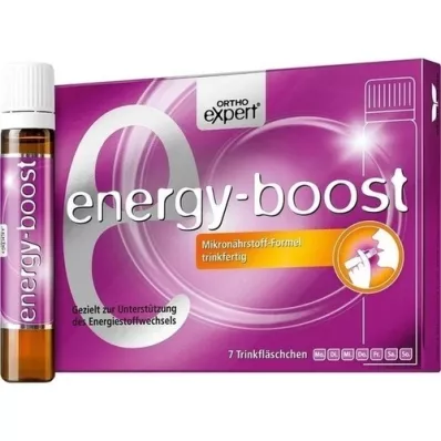 ENERGY-BOOST Orthoexpert geriamosios ampulės, 7X25 ml