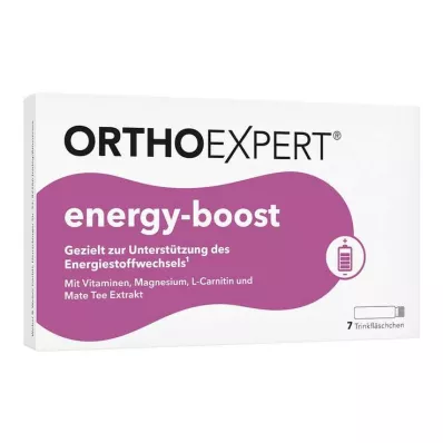 Energy-boost Orthoexpert geriamosios ampulės, 7x25 ml Energy-boost Orthoexpert geriamosios ampulės, 7x25 ml
