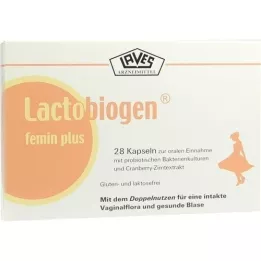 LACTOBIOGEN Femin plus kapsulės, 28 vnt