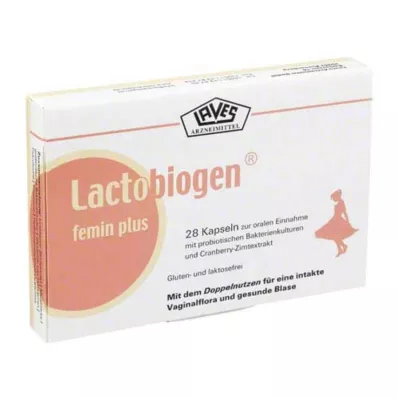 Lactobiogen femin plus kapsulės, 28 vnt Lactobiogen femin plus kapsulės, 28 vnt