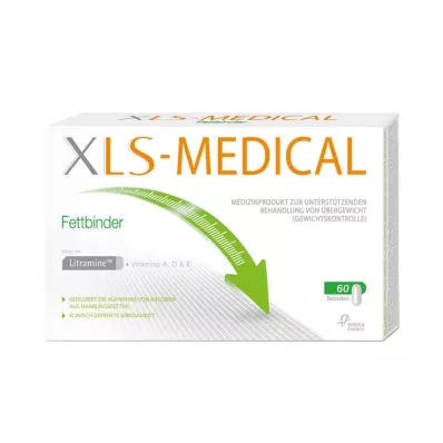 XLS Medicininės riebalų rišiklio tabletės, 60 vnt XLS Medicininės riebalų rišiklio tabletės, 60 vnt
