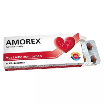 Amorex Griffonia ir SAMe, 20 vnt