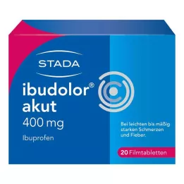 IBUDOLOR ūmios 400 mg plėvele dengtos tabletės, 20 vnt