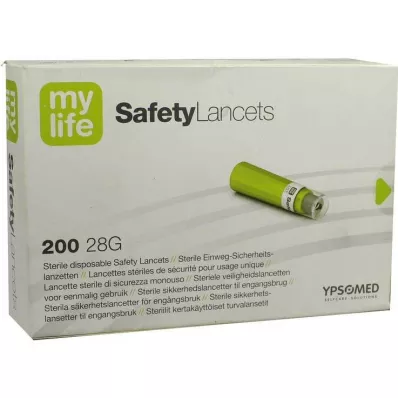 MYLIFE SafetyLancets, 200 vnt