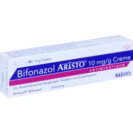BIFONAZOL Aristo 10 mg/g kremo, 15 g