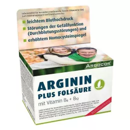 ARGININ PLUS Folio rūgšties kapsulės, 120 kapsulių