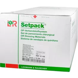 MULLKOMPRESSEN 10x10 cm sterilūs 12x RK, 20X10 vnt