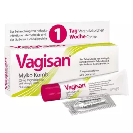 VAGISAN Myko Kombi 1 dienos terapija, 1 P