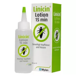 LINICIN Losjonas 15 min. be utėlių šukų, 100 ml