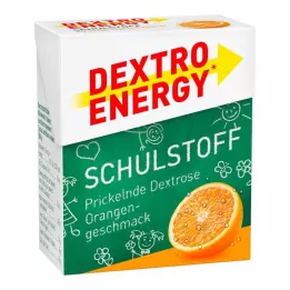 DEXTRO ENERGY Oranžinės tabletės mokykloms, 50 g
